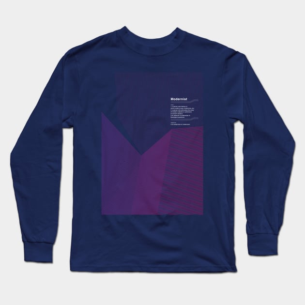 Modernist Long Sleeve T-Shirt by modernistdesign